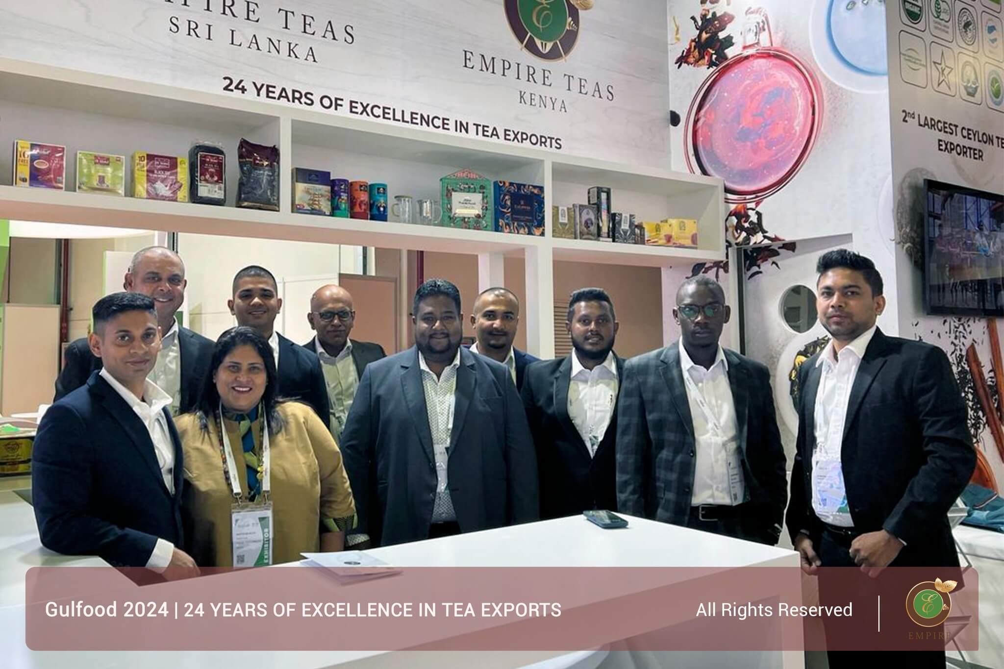 Embracing the Art of Tea Mastery at Gulfood 2024 with Empire Teas