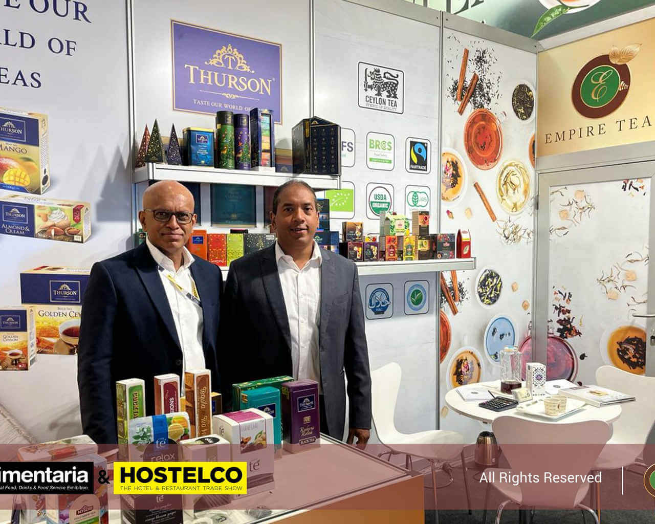 Empire Teas Highlights Its Successful Participation at Alimentaria & Hostelco 2024