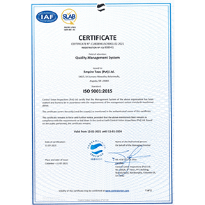 ISO 9001 Certificate Empire Brands